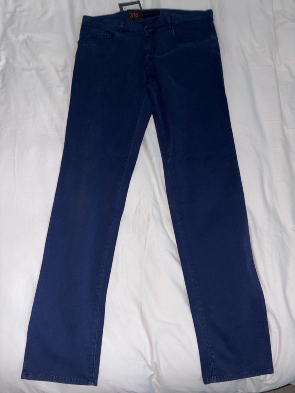 Trussardi Jeans Navy Blue Slim Pants